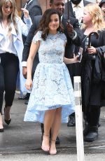 SARAH JEFFERY Out and About in New York 05/17/2018