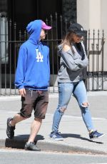 SARAH JEFFERY Out for Lunch in Vancouver 05/05/2018