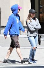 SARAH JEFFERY Out for Lunch in Vancouver 05/05/2018