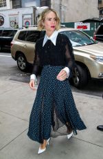 SARAH PAULSON Arrives at Her Hotel in New York 05/22/2018