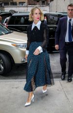 SARAH PAULSON Arrives at Her Hotel in New York 05/22/2018