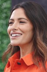 SARAH SHAHI on the Set of Extra in Los Angeles 05/29/2018