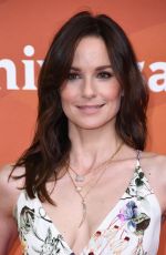 SARAH WAYNE CALLIES at NBC/Universal Summer Press Day in Universal City 02/05/2018