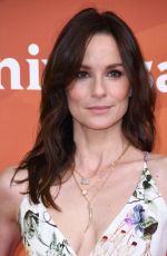 SARAH WAYNE CALLIES at NBC/Universal Summer Press Day in Universal City 02/05/2018