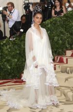 SASHA LANE at MET Gala 2018 in New York 05/07/2018