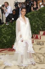 SASHA LANE at MET Gala 2018 in New York 05/07/2018
