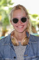 SASHA LUSS Arrives at Nice Airport 05/08/2018