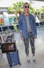 SASHA LUSS Arrives at Nice Airport 05/08/2018