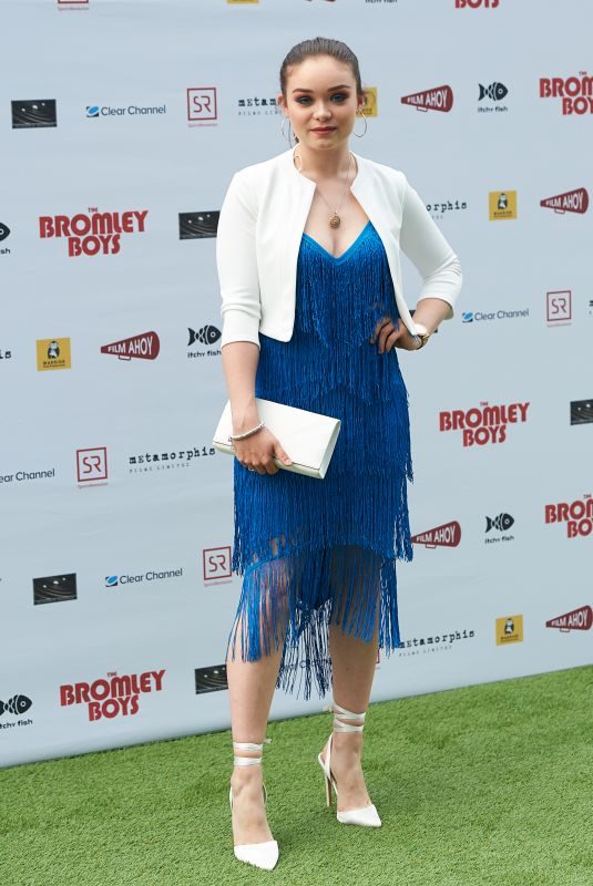 SAVANNAH BAKER at Bromley Boys Premiere in London 05/24/2018
