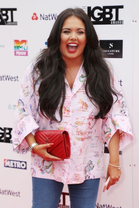 SCARLETT MOFFATT at LGBT Awards 2018 in London 05/11/2018