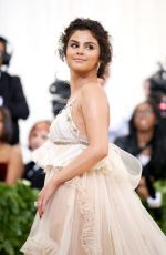 SELENA GOMEZ at MET Gala 2018 in New York 05/07/2018