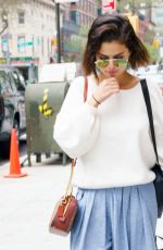 SELENA GOMEZ Out and About in New York 05/04/2018