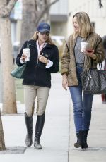 SELMA BLAIR and MONET MAZUR Out for Coffee in Los Angeles 05/24/2018