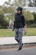 SELMA BLAIR and ROSELYN SANCHEZ Working Out at a Park in Studio City 05/23/2018
