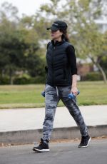 SELMA BLAIR and ROSELYN SANCHEZ Working Out at a Park in Studio City 05/23/2018