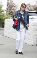 SELMA BLAIR Shopping at Farmers Market in Los Angeles 05/27/2018