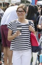 SELMA BLAIR Shopping at Farmers Market in Los Angeles 05/27/2018