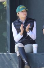 SELMA BLAIR Watching Horseback Riding in Los Angeles 05/17/2018