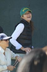 SELMA BLAIR Watching Horseback Riding in Los Angeles 05/17/2018
