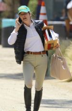 SELMA BLAIR Watching Horseback Riding in Los Angeles 05/17/2018