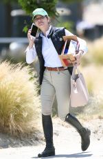 SELMA BLAIR Watching Horseback Riding in Los Angeles 05/17/2018