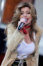 SHANIA TWAIN Performs on Today Show Concert Series in New York 04/30/2018