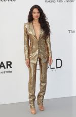 SHANINA SHAIK at Amfar’s 25th Cinema Against Aids Gala at Cannes Film Festival 05/17/2018