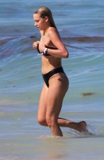SHANNON BARKER in Bikini on the Beach in Miami 05/17/2018