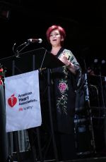 SHARON OSBOURNE at 3rd Annual Rock the Red Music Benefit in Hollywood 05/17/2018