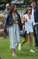 SHELBY TRIBBLE on the Set of The Only Way is Essex at Colchester Castle 05/10/2018