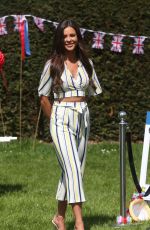 SHELBY TRIBBLE on the Set of The Only Way is Essex at Colchester Castle 05/10/2018