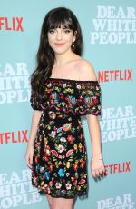 SHERIDAN PIERCE at Dear White People Premiere in Los Angeles 05/02/2018