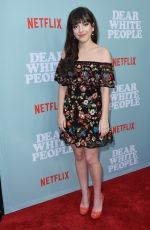 SHERIDAN PIERCE at Dear White People Premiere in Los Angeles 05/02/2018