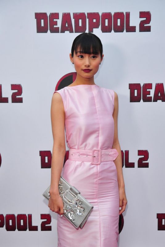 SHIORI KUTSUNA at Deadpool 2 Special Screening in New York 05/14/2018