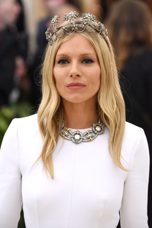 SIENNA MILLER at MET Gala 2018 in New York 05/07/2018