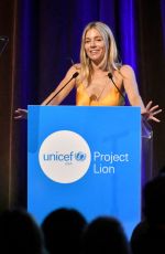 SIENNA MILLER at Unicef Project Lion Launch 2018 in New York 05/30/2018