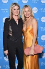 SIENNA MILLER at Unicef Project Lion Launch 2018 in New York 05/30/2018