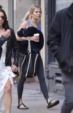 SIENNA MILLER Heading to a Gym in New York 05/01/2018