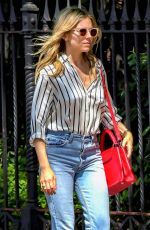 SIENNA MILLER in Jeans Out in New York 05/23/2018