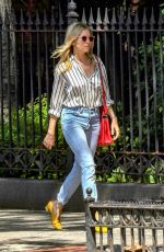 SIENNA MILLER in Jeans Out in New York 05/23/2018