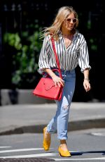SIENNA MILLER in Jeans Out in New York 05/23/2018