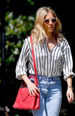 SIENNA MILLER in Jeans Out in New York 05/23/2018