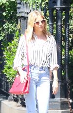 SIENNA MILLER in Jeans Out in New York 05/23/2018