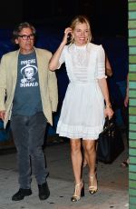 SIENNA MILLER Leaves Bowery Hotel in New York 05/03/2018