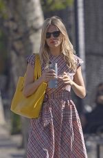 SIENNA MILLER Out and About in New York 05/02/2018