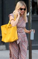 SIENNA MILLER Out and About in New York 05/02/2018