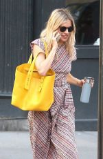 SIENNA MILLER Out and About in New York 05/02/2018