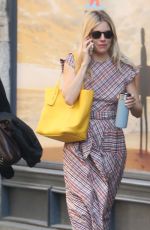 SIENNA MILLER Out and About in New York 05/02/2018