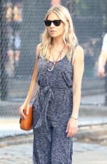 SIENNA MILLER Out and About in New York 05/15/2018