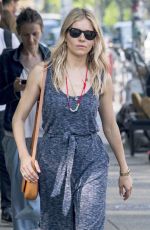 SIENNA MILLER Out and About in New York 05/15/2018